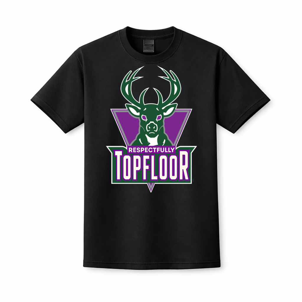 Buckz Top Here T-shirt
